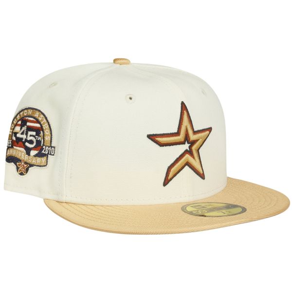 New Era 59Fifty Fitted Cap COOPERSTOWN Houston Astros beige