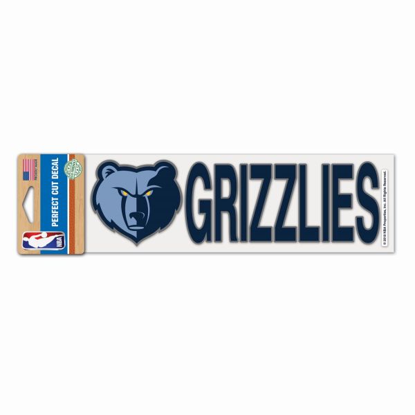 NBA Perfect Cut Decal 8x25cm Memphis Grizzlies