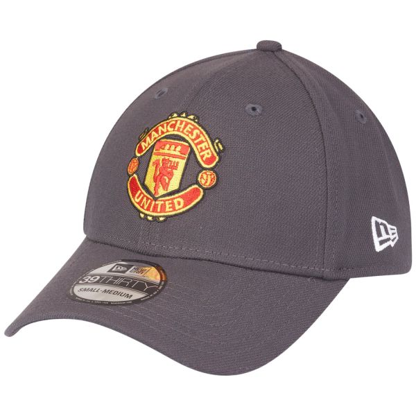 New Era 39Thirty Stretch Cap - Manchester United charcoal