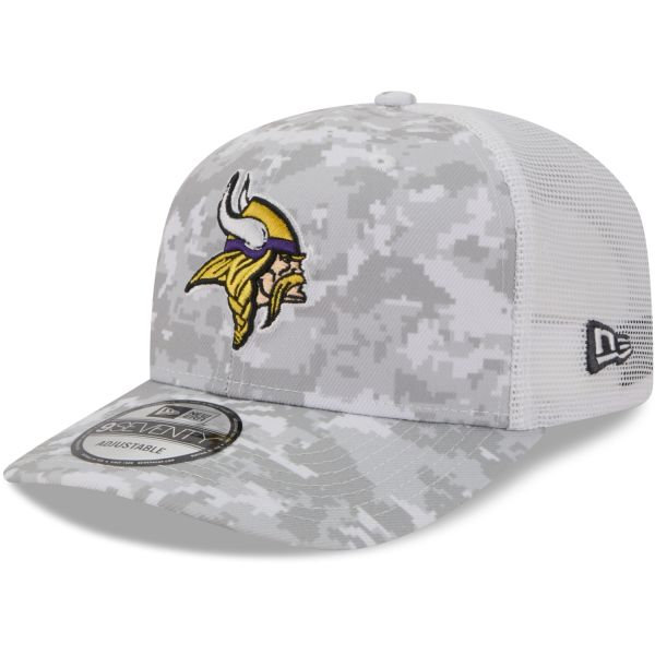 New Era 9Seventry Trucker Cap - SALUTE Minnesota Vikings