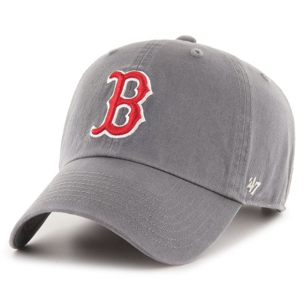 47 Brand Relaxed Fit Cap - MLB CLEAN UP Boston Red Sox grey