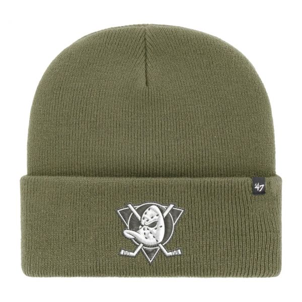 47 Brand Beanie Wintermütze - HAYMAKER Anaheim Ducks moss