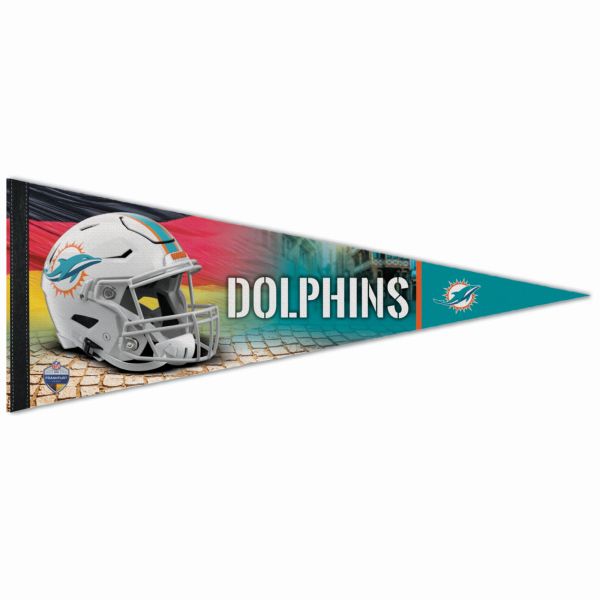 NFL Frankfurt Game Fanion 75x30cm Miami Dolphins