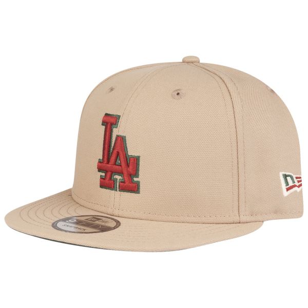 New Era 9Fifty Snapback Cap Los Angeles Dodgers camel red
