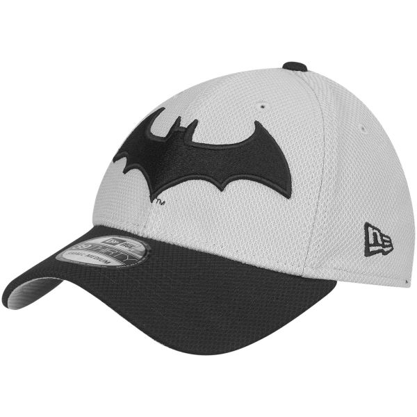 New Era 39Thirty Stretch Diamond Tech Cap - BATMAN grau