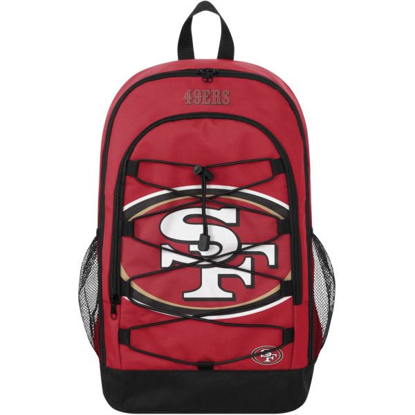 FOCO Backpack NFL Rucksack - BUNGEE San Francisco 49ers