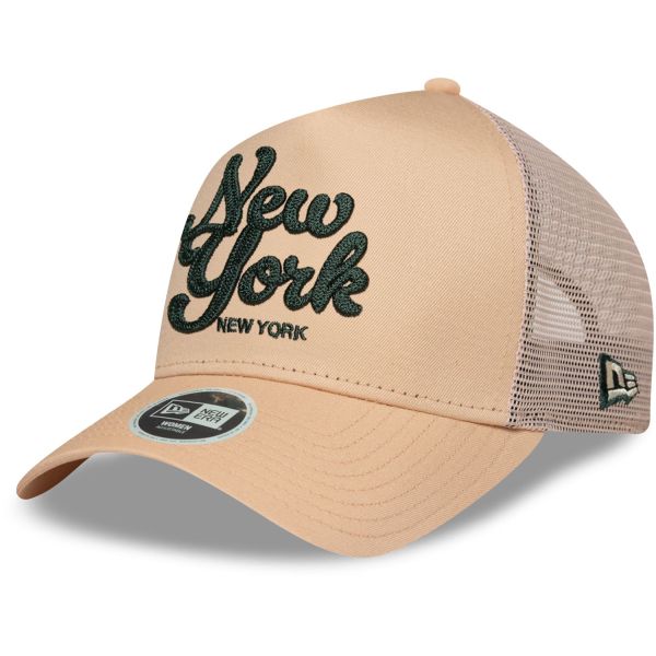 New Era Femme Trucker Cap - Los Angeles Chainstich