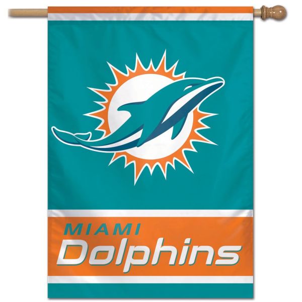 Wincraft NFL Vertical Fahne 70x100cm Miami Dolphins