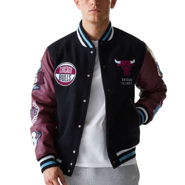 New Era Varsity College Jacket - NBA Chicago Bulls