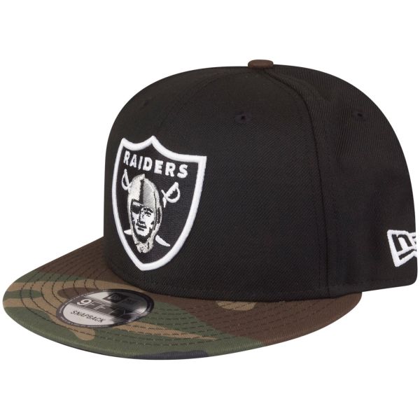 New Era 9Fifty Snapback Cap - Las Vegas Raiders black camo