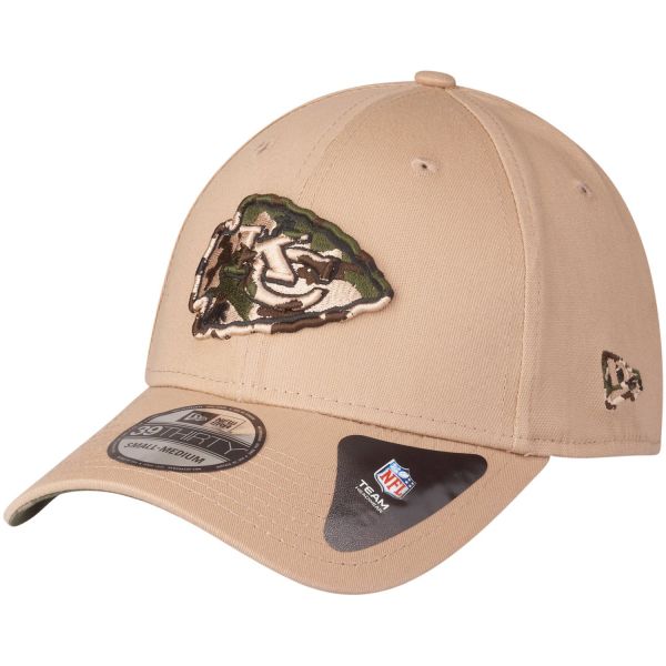 New Era 39Thirty Stretch Cap - CAMO Kansas City Chiefs