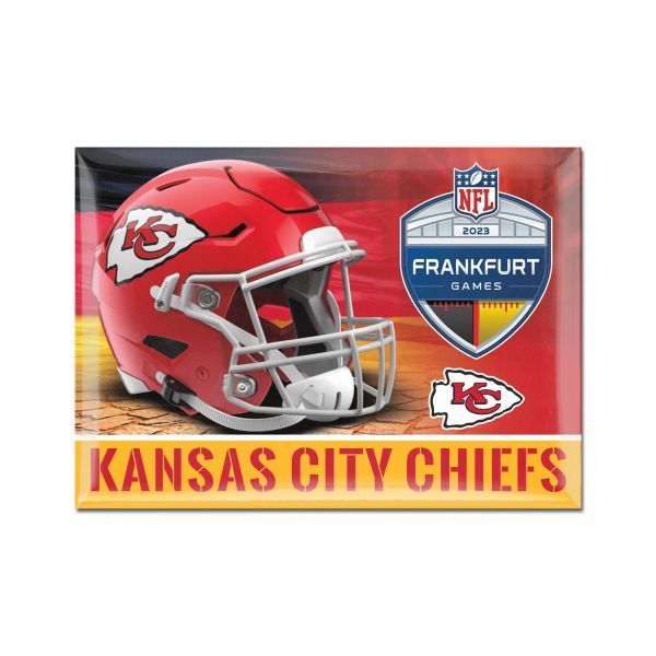 NFL Frankfurt Game Magnet Badge Kansas City Chiefs