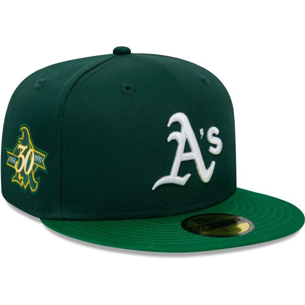 New Era 59Fifty Fitted Cap - SIDEPATCH Oakland Athletics
