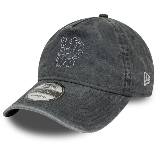New Era 9Twenty Adjustable Cap - WASHED FC Chelsea Lion