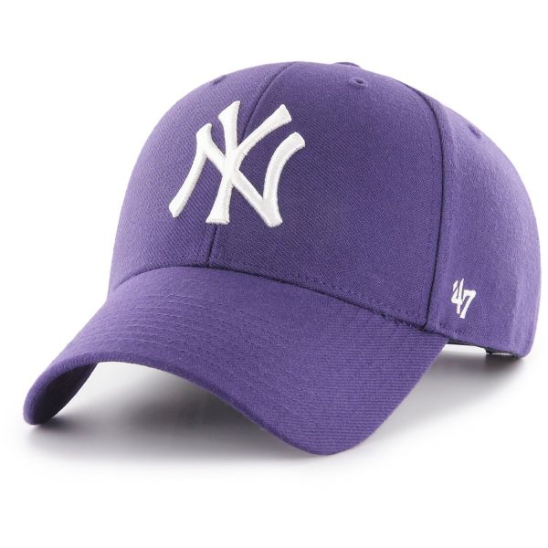 47 Brand Snapback Cap - MLB New York Yankees purple