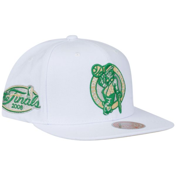 Mitchell & Ness Snapback Cap WINTER WHITE Boston Celtics