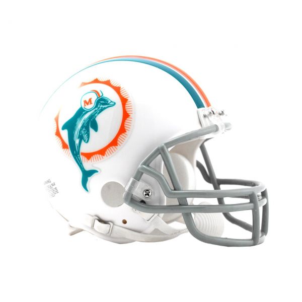 Riddell VSR4 Mini Football Helmet - Miami Dolphins 1972