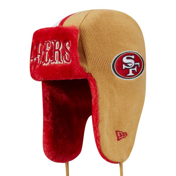 New Era Wintermütze FESTIVE TRAPPER - San Francisco 49ers