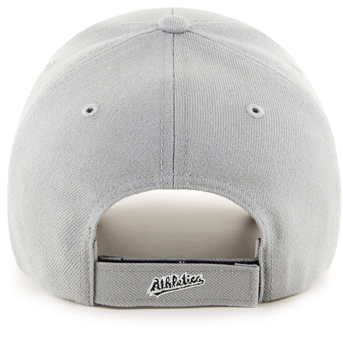 fitted hats oakland athletics grey brim