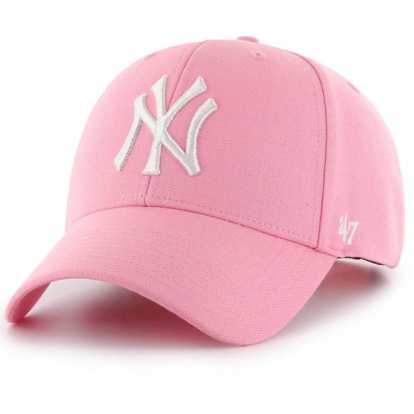 47 Brand Curved Snapback Cap - MVP New York Yankees rose