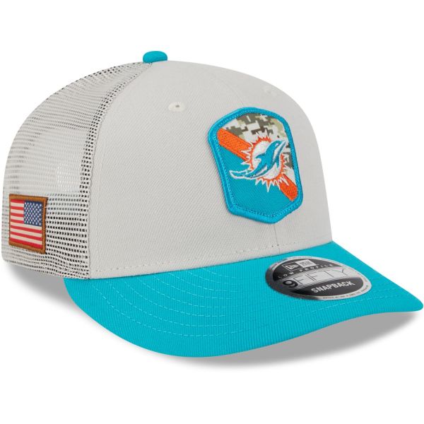 New Era 9Fifty Cap Salute to Service Miami Dolphins
