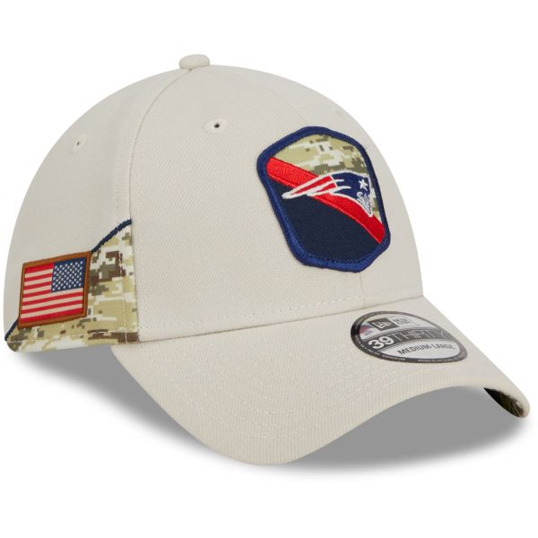 New Era 39Thirty Cap Salute to Service New England Patriots