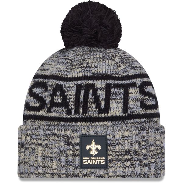 New Era Pompon Bonnet D'Hiver SIDELINE New Orleans Saints