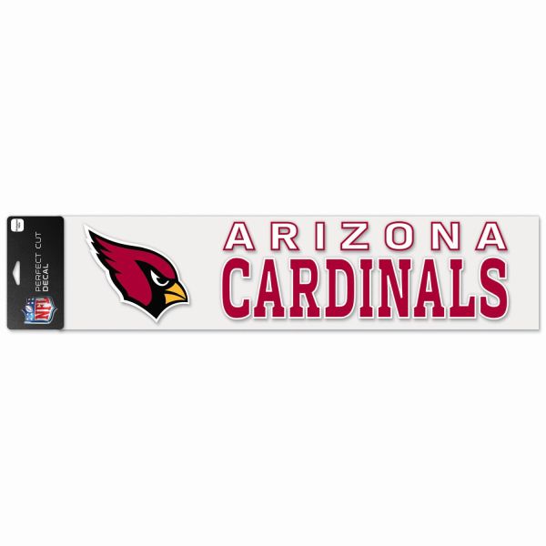 NFL Perfect Cut XXL Decal 10x40cm Arizona Cardinals