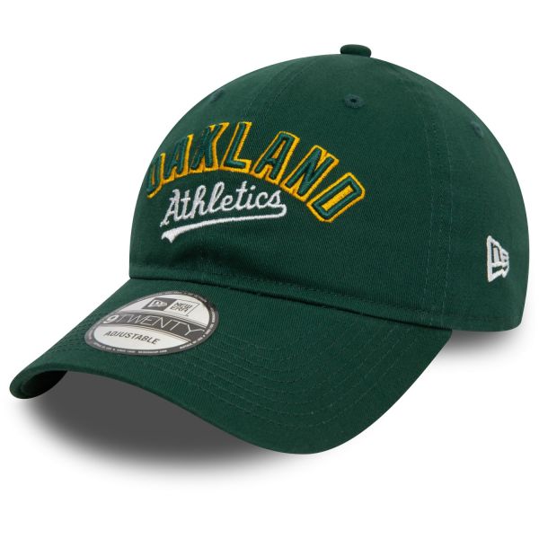 New Era 9Twenty Casual Cap - Oakland Athletics dark green