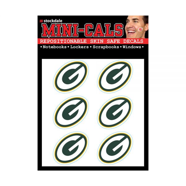 Wincraft 6-Pack Face Mini Cals 3cm - NFL Green Bay Packers