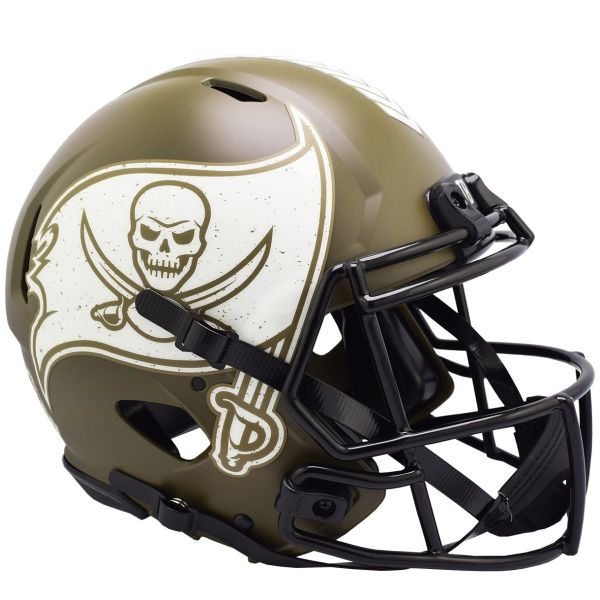 Riddell Authentic Helmet SALUTE SERVICE Tampa Bay Buccaneers