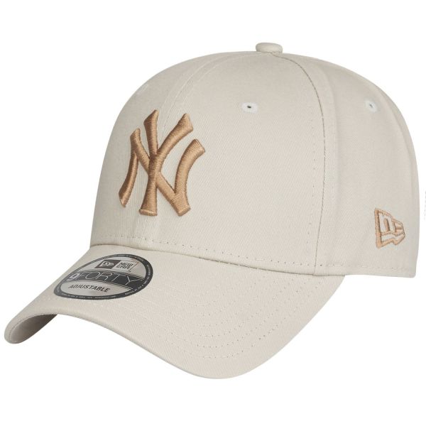 New Era 9Forty Strapback Cap - New York Yankees stone khaki