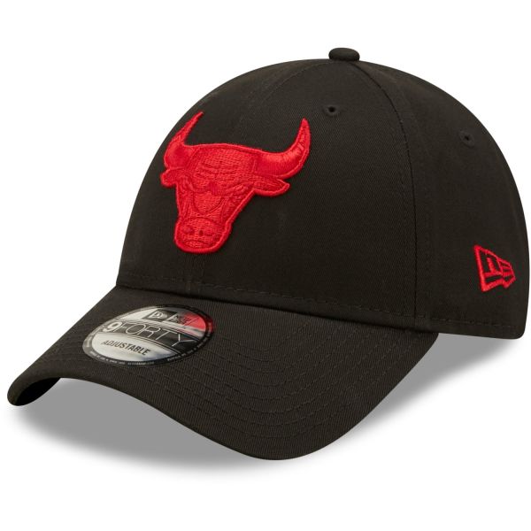 New Era 9Forty Strapback Cap - NEON Chicago Bulls schwarz