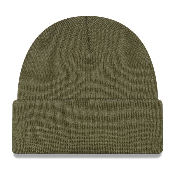 New Era Strick Wintermütze Short Cuff Beanie FISHERMAN oliv