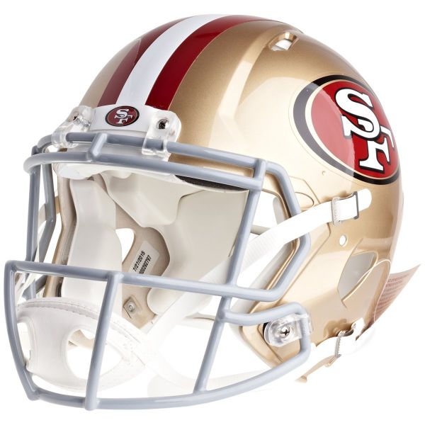 Riddell Speed Authentique Casque - San Francisco 49ers