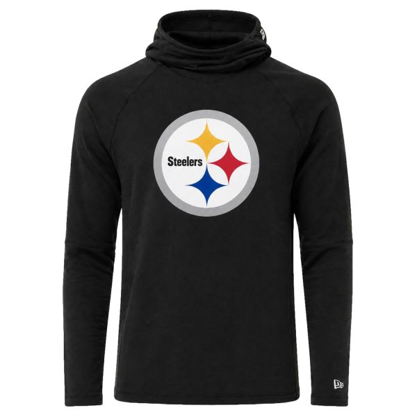New Era Balaclava Longsleeve Hoody - Pittsburgh Steelers