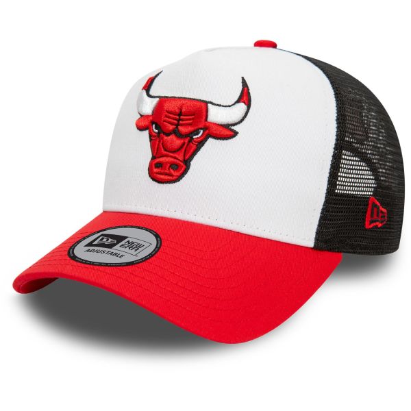 New Era Adjustable Mesh Trucker Cap - NBA Chicago Bulls