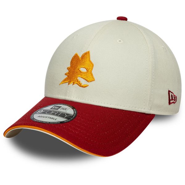 New Era 9Forty Strapback Cap - AS Roma 96 ivory beige