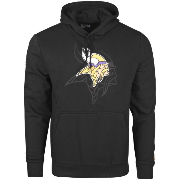 New Era Fleece Hoody - NFL Minnesota Vikings 2.0 schwarz