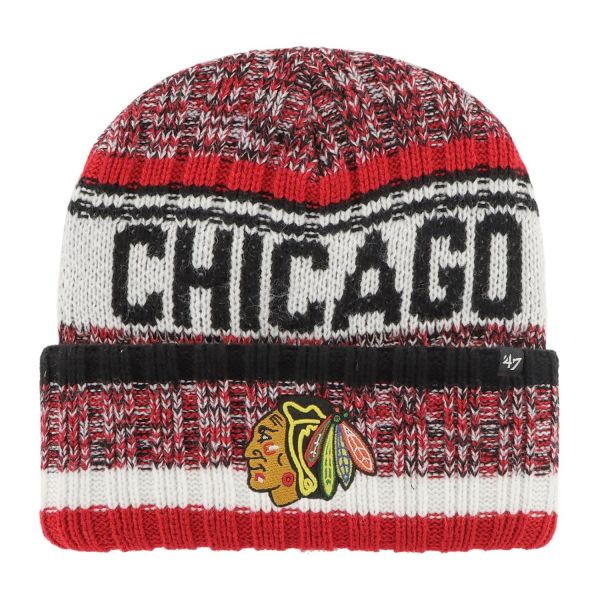 47 Brand Knit Beanie - ROUTE Chicago Blackhawks