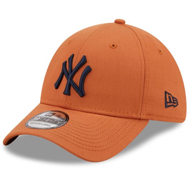 New Era 39Thirty Stretch Cap - New York Yankees brun