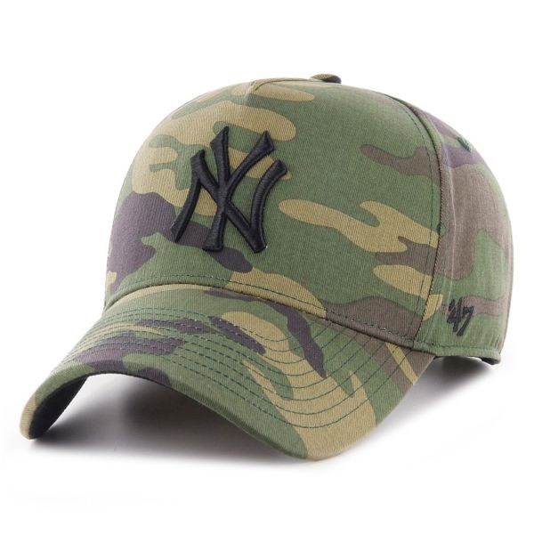 47 Brand Relaxed Fit Cap - GROVE New York Yankees wood camo
