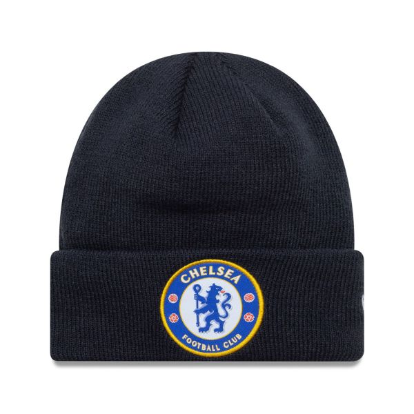 New Era Enfant Beanie d'hiver - CUFF FC Chelsea navy