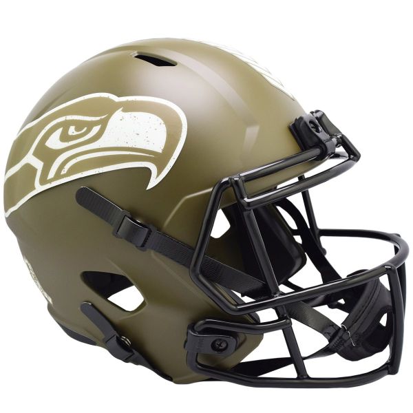 Riddell Replica Football Helmet NFL STS Seattle Seahawks