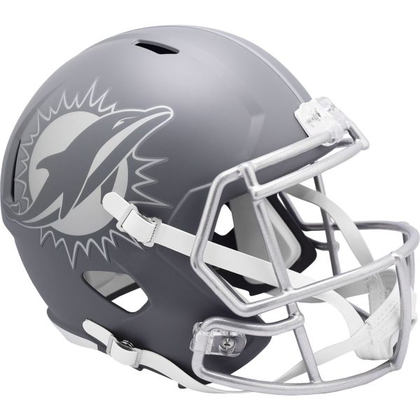 Riddell Speed Replic Football Helmet SLATE Miami Dolphins