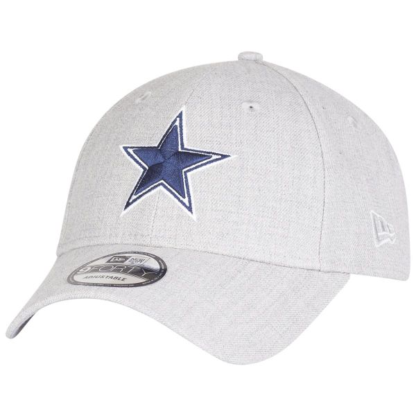 New Era 9Forty Strapback Cap - Dallas Cowboys heather grey