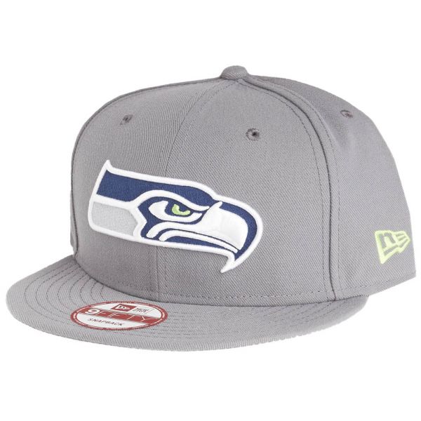 New Era 9Fifty Snapback Cap - Seattle Seahawks storm grau