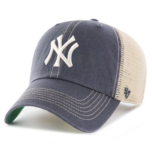 47 Brand Trucker Vintage Cap - TRAWLER New York Yankees navy