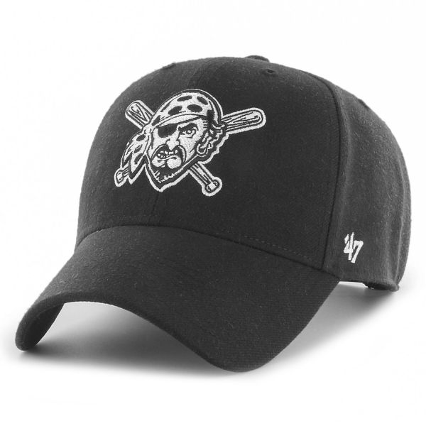 47 Brand Adjustable Cap - MLB Pittsburgh Pirates schwarz