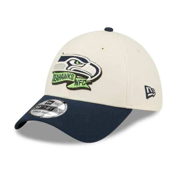 New Era 39Thirty Kids Cap - SIDELINE Seattle Seahawks